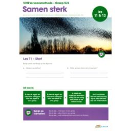 Afbeelding van Veilig Verkeer Nederland : Groep 5+6 : Samen sterk : Les 11 & 12