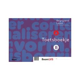 Afbeelding van Begrijpend lezen : Toetsboekje B