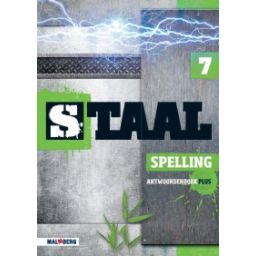 Afbeelding van Staal spelling : Groep 7 : Antwoordenboek plus