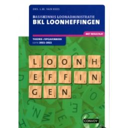 Afbeelding van BKL Loonheffingen : Theorie-/opgavenboek 2021-2022