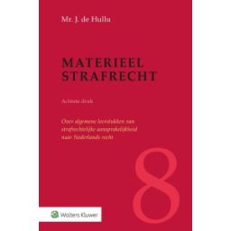Afbeelding van Materieel strafrecht 8e dr