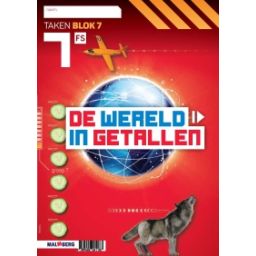 Afbeelding van De wereld in getallen 5e versie : Groep 7, blok 7 FS : Werkboek