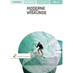 Afbeelding van Moderne wiskunde 12e ed : 2 vwo B : Uitwerkingen
