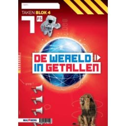 Afbeelding van De wereld in getallen 5e versie : Groep 7, blok 4 FS : Werkboek