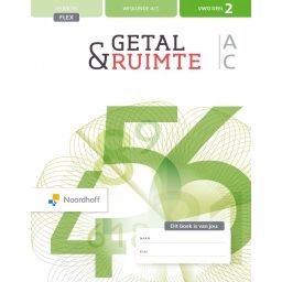 Afbeelding van Getal & ruimte 12e ed : 4+5+6 vwo A/C 2