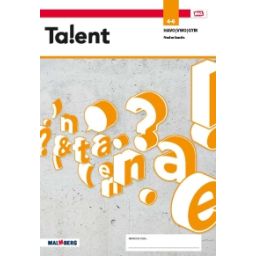 Afbeelding van Talent : 4+5+6 havo/vwo/gymnasium : Vakboek