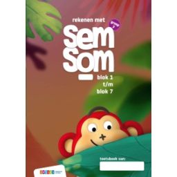 Afbeelding van Semsom : Groep 3, blok 1 t/m 7 : Toetsboek