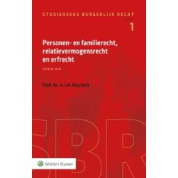 Afbeelding van Personen- en familierecht, relatievermogensrecht en erfrecht