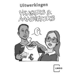Afbeelding van LWEO Vragers en aanbieders 1e dr : havo : Uitwerkingen