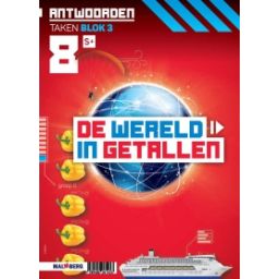 Afbeelding van De wereld in getallen 5e versie : Groep 8, blok 3 S+ : Antwoordenboek