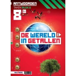 Afbeelding van De wereld in getallen 5e versie : Groep 8, blok 8 S+ : Antwoordenboek