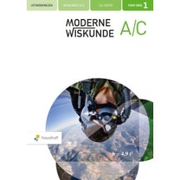 Afbeelding van Moderne wiskunde 12e ed : vwo A/C 1 : Uitwerkingen