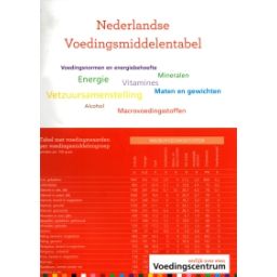 Afbeelding van Nederlandse voedingsmiddelentabel 50e dr