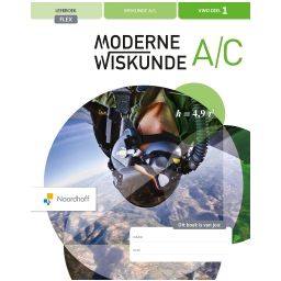 Afbeelding van Moderne wiskunde 12e ed - FLEX - : vwo A/C 1 : Leerboek
