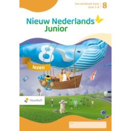 Afbeelding van Nieuw Nederlands junior Lezen : Groep 8, blok 5-8 : Leerwerkboek basis