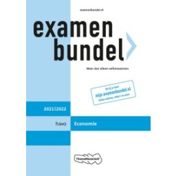 Afbeelding van Examenbundel Economie : havo : 2021/2022