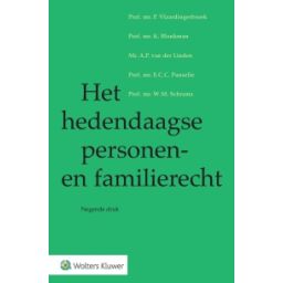 Afbeelding van Het hedendaagse personen- en familierecht 9e dr