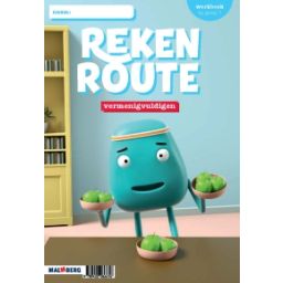 Afbeelding van Rekenroute delen : Groep 7 : Werkboek