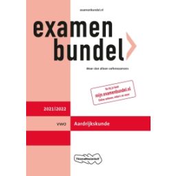 Afbeelding van Examenbundel Aardrijkskunde : vwo : 2021/2022