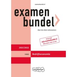 Afbeelding van Examenbundel Bedrijfseconomie : vwo : 2020/2021