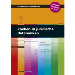 Afbeelding van Zoeken in juridische databanken 8e dr