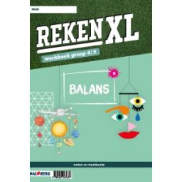 Afbeelding van RekenXL : Groep 4+5 : Leerwerkboek
