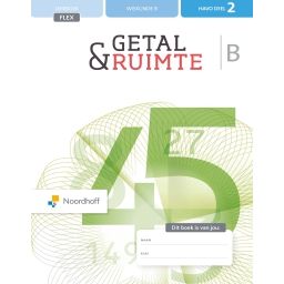 Afbeelding van Getal & ruimte 12e ed - FLEX - : havo B2 : Leerboek