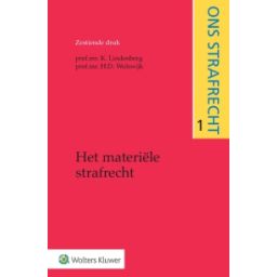 Afbeelding van Het materiële strafrecht