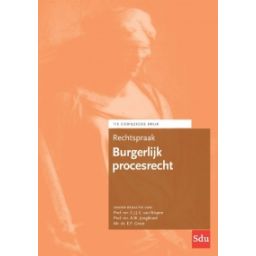 Afbeelding van Rechtspraak Burgerlijk procesrecht