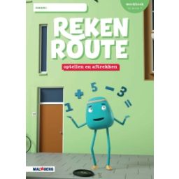 Afbeelding van Rekenroute optellen en aftrekken : Groep 5 : Werkboek