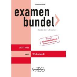 Afbeelding van Examenbundel Wiskunde B : vwo : 2021/2022