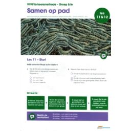 Afbeelding van Veilig Verkeer Nederland : Groep 5+6 : Samen op pad : Les 11 & 12