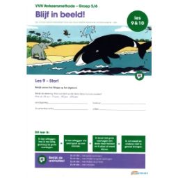 Afbeelding van Veilig Verkeer Nederland : Groep 5+6 : Blijf in beeld : Les 9 & 10