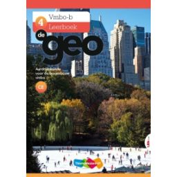 Afbeelding van De geo 4e dr : 4 vmbo-b : Leer-/werkboek