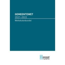 Afbeelding van Gemeentewet 2021-2022 : Wettekstenbundel