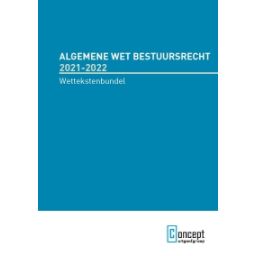 Afbeelding van Algemene Wet Bestuursrecht 2021-2022 : Wettekstenbundel
