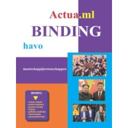 Afbeelding van Actua.ml 2e dr : havo : Binding