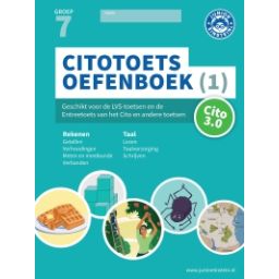 Afbeelding van Citotoets Oefenboek : Groep 7, dl 1