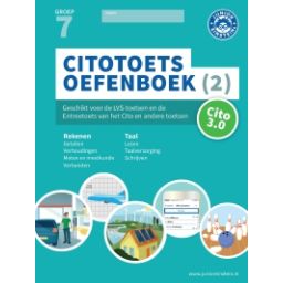 Afbeelding van Citotoets Oefenboek : Groep 7, dl 2