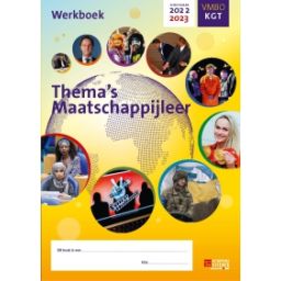 Afbeelding van Thema's maatschappijleer 2022-2023 : vmbo-kgt : Werkboek