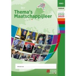 Afbeelding van Thema's maatschappijleer 2022-2023 : vwo : Werkboek