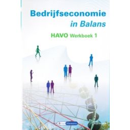 Afbeelding van Bedrijfseconomie in balans 9e dr : havo 1 : Werkboek