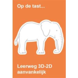 Afbeelding van Op de tast... : Leerweg 3D-2D : aanvankelijk : basisset. LOSBLADIG