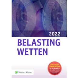 Afbeelding van Belastingwetten 2022 : pocketeditie