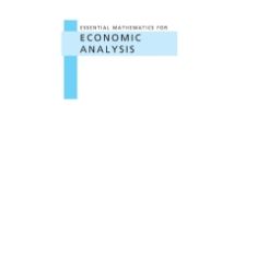 Afbeelding van Essential mathematics for economic analysis