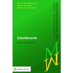 Afbeelding van Subsidierecht