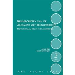 Afbeelding van Kernbegrippen van de Algemene wet bestuursrecht