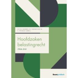 Afbeelding van Hoofdzaken belastingrecht 24e dr