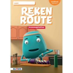 Afbeelding van Rekenroute kommagetallen : Groep 8 : Werkboek