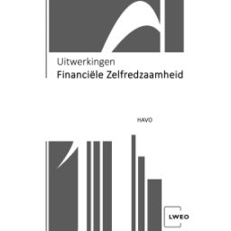 Afbeelding van Financiële zelfredzaamheid 3e dr : havo : Uitwerkingen